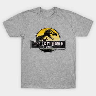 Isla Sorna - The Lost World Park Sunset Logo T-Shirt